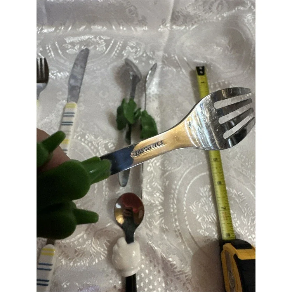 Kids Funwares T Rex Dinosaur Me Time Meal Utensil Set